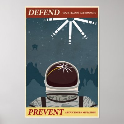 Arcade game propaganda poster- tenth in a series by stevethomas