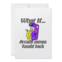 arcade games personalized invites