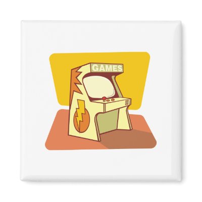 Arcade machine refrigerator magnets by fractal_gr