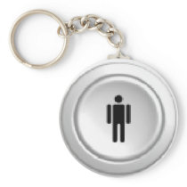 arcade player 1 button keychains
