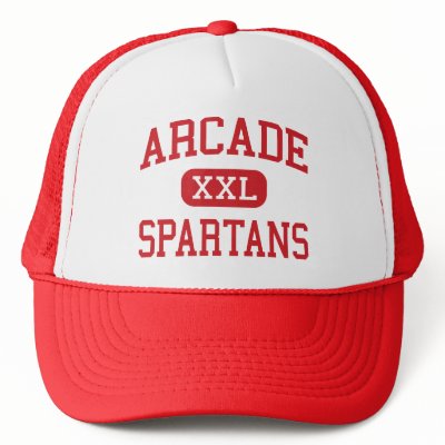 Arcade - Spartans - Middle - Sacramento California Mesh Hat by customteamsportswear