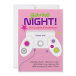 Arcade Video Game Birthday Party Invites