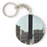 Arcaded Windows And Urban Landscape By Eyck Hubert Keychains