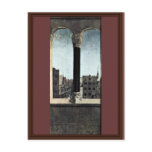 Arcaded Windows And Urban Landscape By Eyck Hubert Post Card