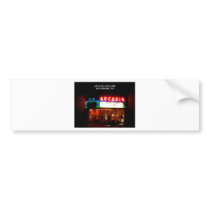 ARCADIA THEATER - WELLSBORO, PENNSYLVANIA BUMPER STICKER