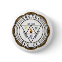Arcane Society Button by ArcaneSociety Arcane Society Button