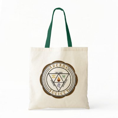 Arcane Tote Canvas Bags by ArcaneSociety