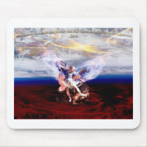 Arch Angel Michael Conquers Mousepad