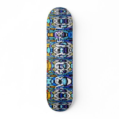 Arch Angel Skateboard Deck by mrmorphic