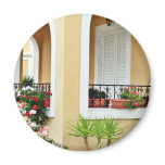 Arch Barrel Of Holiday House In Greece Refrigerator Magnets