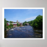 Arch Bridge -Keeseville, NY Posters