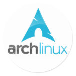 arch linux soon stickers