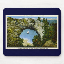 Arch Rock Mackinac Island, Michigan Mousepads