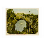 Mackinac Island Quot Arch Rock Quot Postcard Zazzle
