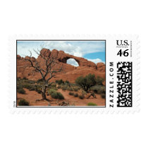 Arch With Tree postage by jeffmeyers Arch With Tree postage