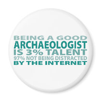Archaeologist 3% Talent Refrigerator Magnets