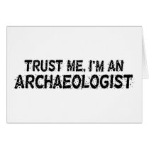 Archaeologist Greeting Card