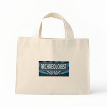 Archaeologist Marquee Tote Bags