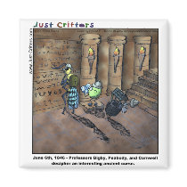 Archaeologists magnets by JustCritters Archaeologists magnets