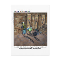 Archaeologists Post Card