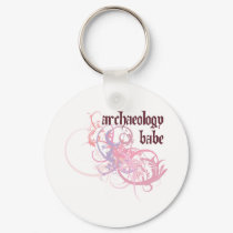 Archaeology Babe keychains by busybees Archaeology Babe keychains