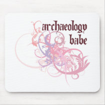 Archaeology Babe mousepads by busybees Archaeology Babe mousepads