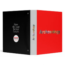 Archaeology Binder by safestore Archaeology Binder