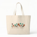Archaeology Daisies Canvas Bags