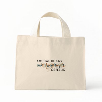 Archaeology Genius Canvas Bag by itsallhot