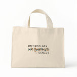 Archaeology Genius Canvas Bag