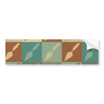 Archaeology Pop Art Bumper Sticker