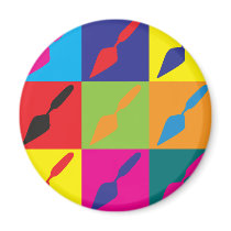Archaeology Pop Art magnets by sciencewillprevail Archaeology Pop Art magnets