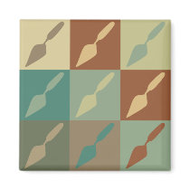 Archaeology Pop Art Fridge Magnets