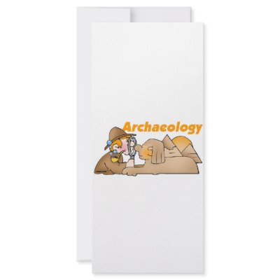 Archaeology Rack Card Template by MeganBeth