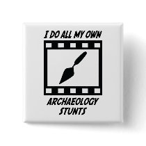 Archaeology Stunts Pin