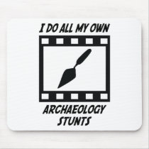 Archaeology Stunts Mouse Pad