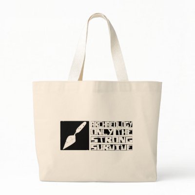 Archaeology Survive Tote Bags by itsallhot