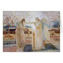 Archangel Gabriel, Painting, Card, blank