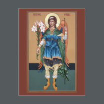 Archangel Gabriel Prayer Card postcards