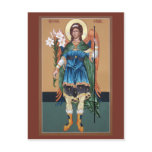 Archangel Gabriel Prayer Card Post Card