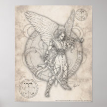 Archangel Gabriel Print
