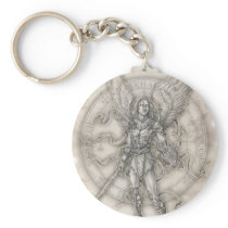 Archangel Michael Keychain