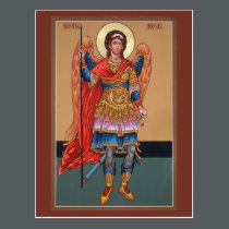 Archangel Michael Prayer Card postcards