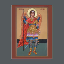 Archangel Michael Prayer Card postcards