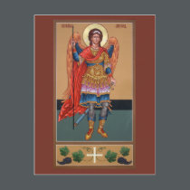 Archangel Michael Prayer Card postcards