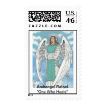 Archangel Rafael stamps