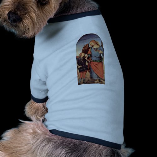 Archangel Raphael And Tobias Small Doggie Tshirt