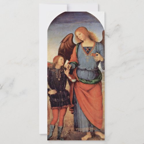 Archangel Raphael And Tobias Small Rack Cards