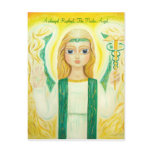 Archangel Raphael. Post Card