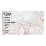 Archangel Raphael With Adam And Eve By Blake Business Card